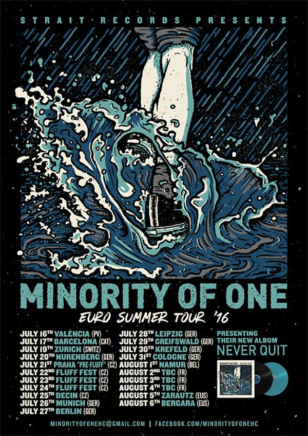 Gira 2016 de Minority of One