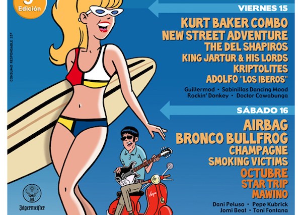 Cartel Fuengirola Pop Weekend 2016