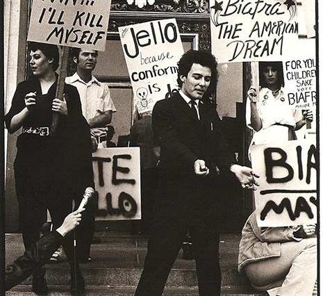 Jello Biafra - mayor San Francisco 1979