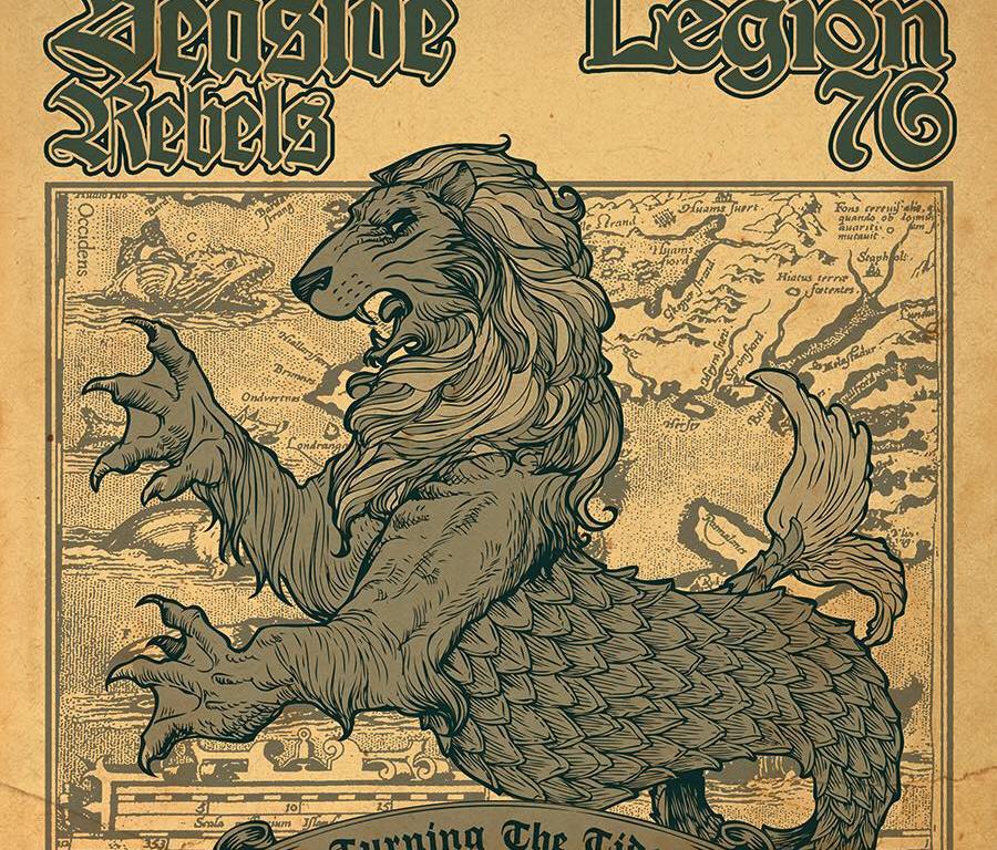 Seaside Rebels & Legion 76 split cover