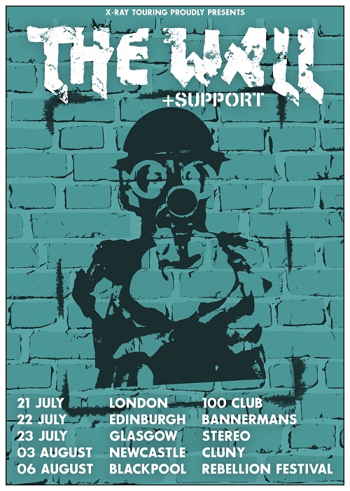The Wall new single & tour in 2016 / The Wall: la formación punk preparan nuevo single y gira para el verano de 2016