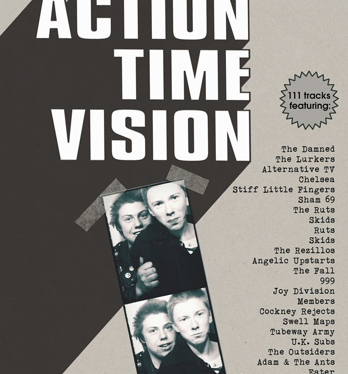 Portada del box-set Action Time Vision: A Story Of Independent UK Punk 1976-1979