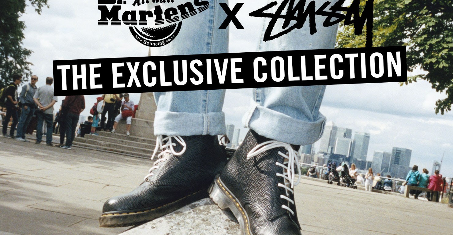 Colección Dr. Martens & Stüssy