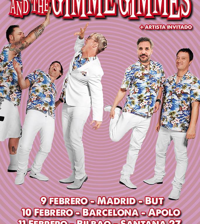 Conciertos de Me First and the Gimme Gimmes en Madrid, Barcelona y Bilbao en 2017