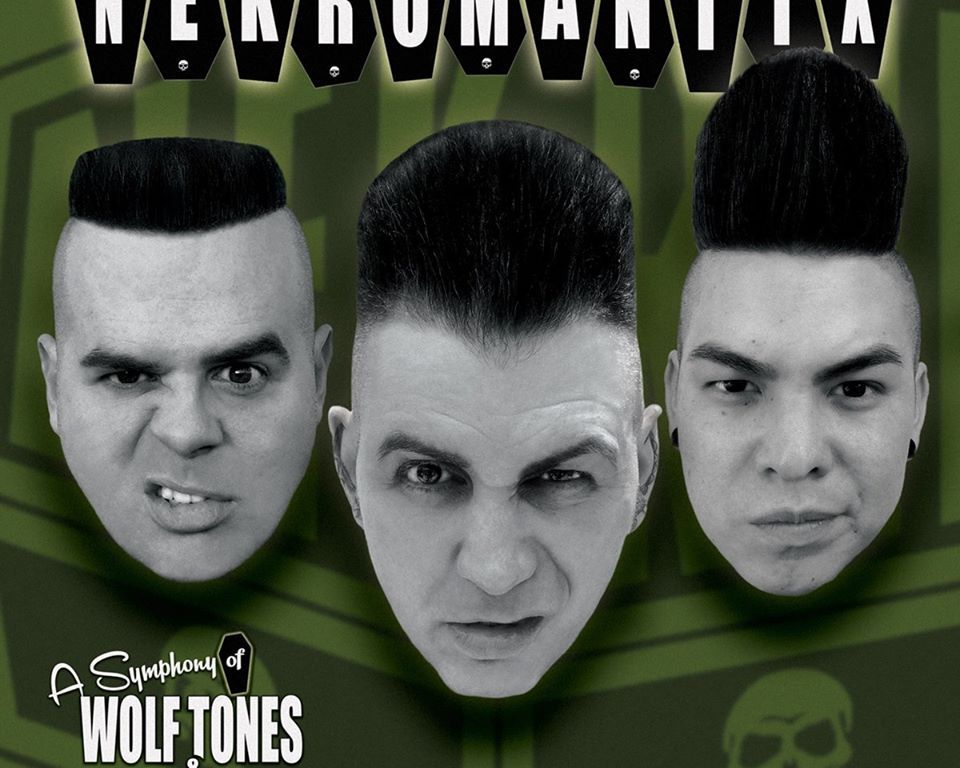 Portada de A Symphony of Wolf Tones & Ghost Notes de Nekromantix