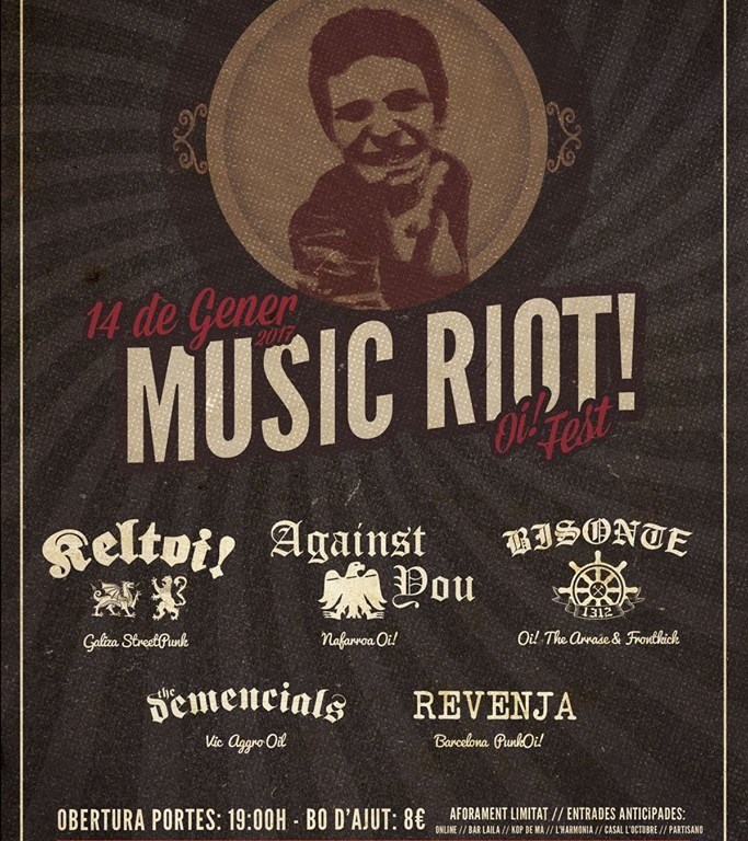 Cartel Music Riot Oi! Fest 2017