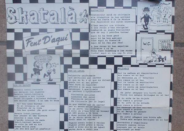 Maqueta Fent D'aquí de Skatalà será reeditada en vinilo
