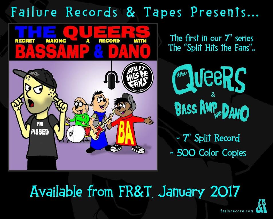 Split The Queers & BassAmp and Dano