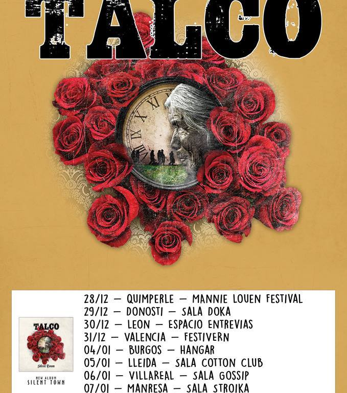 Gira de Talco en diciembre 2017/ enero 2018