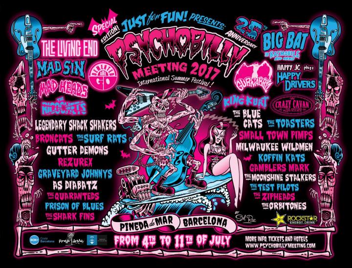 Cartel Psychobilly Meeting 2017 / Psychobilly Meeting 2017 line-up
