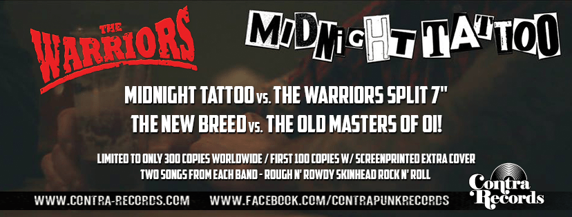 The Warriors & Midnight Tattoo split