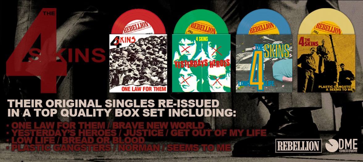 The 4 Skins: The original singles boxset – Condenado Fanzine | No Mess ...