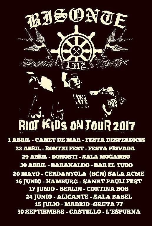 Bisonte 1312: Riot Kids on Tour 2017