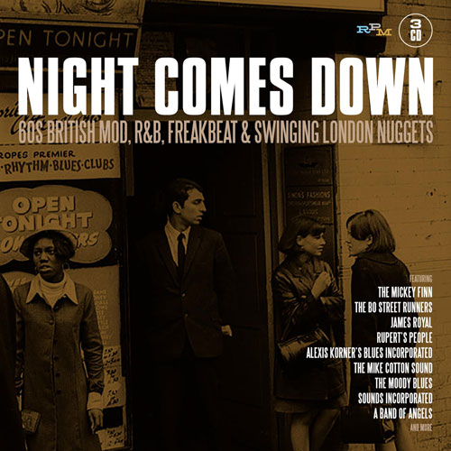 Night Comes Down: 60s mod, R&B and freakbeat London nuggets box set