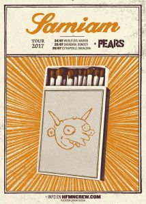 Gira Samiam y PEARS 2017: Madrid, Donosti y Barcelona