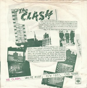 The Clash: White Riot/1977 single