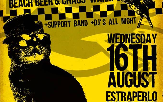 Cartel de Hepcat en BCN Beach, Beer & Chaos 2017