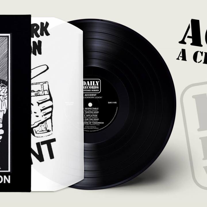 A Clockwork Legion de Accident, reeditado por Daily Records / Accident's A Clockwork Legion album reissued by Daily Records