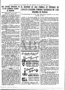 Página de ABC comentando las peleas entre mods y rockers de 1964