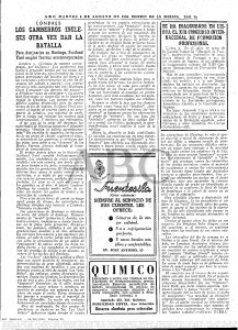 Página de ABC comentando las peleas entre mods y rockers de 1964