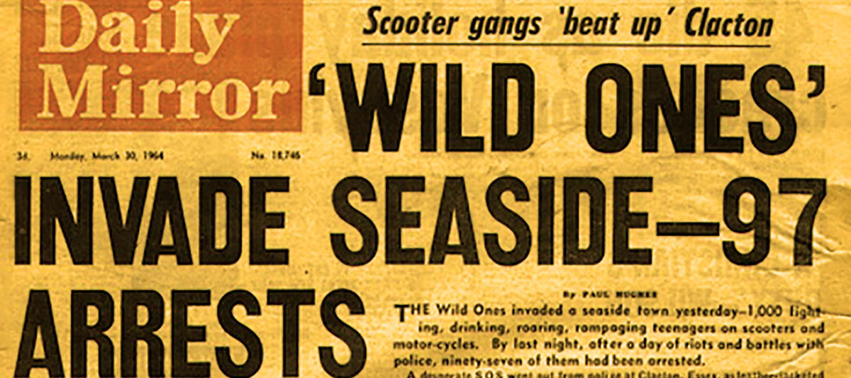 Mods vs Rockers en el verano de 1964