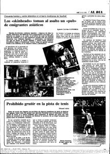 Información sobre los sucesos de Southall en 1981 publicada por ABC el 5 de julio de 1981