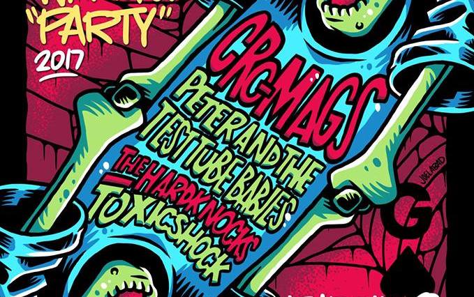 Cartel del Warm Up Party del Gasteiz Calling 2017