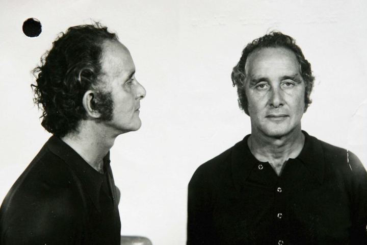Foto tomada para la ficha policial de Ronnie Biggs / Ronnie Biggs' mugshot