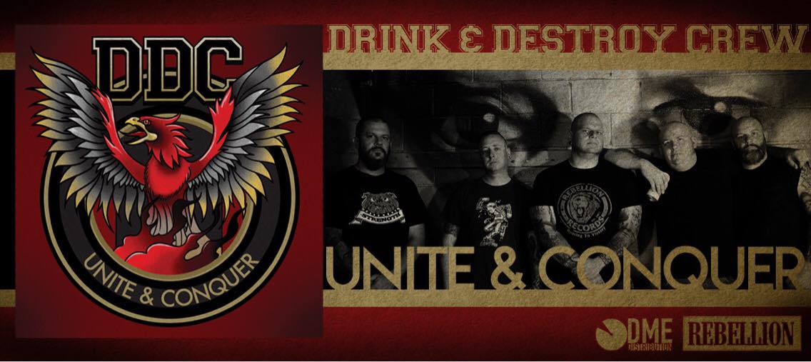 Drink & Destroy Crew: United & Conquer (Rebellion Records, 2017)