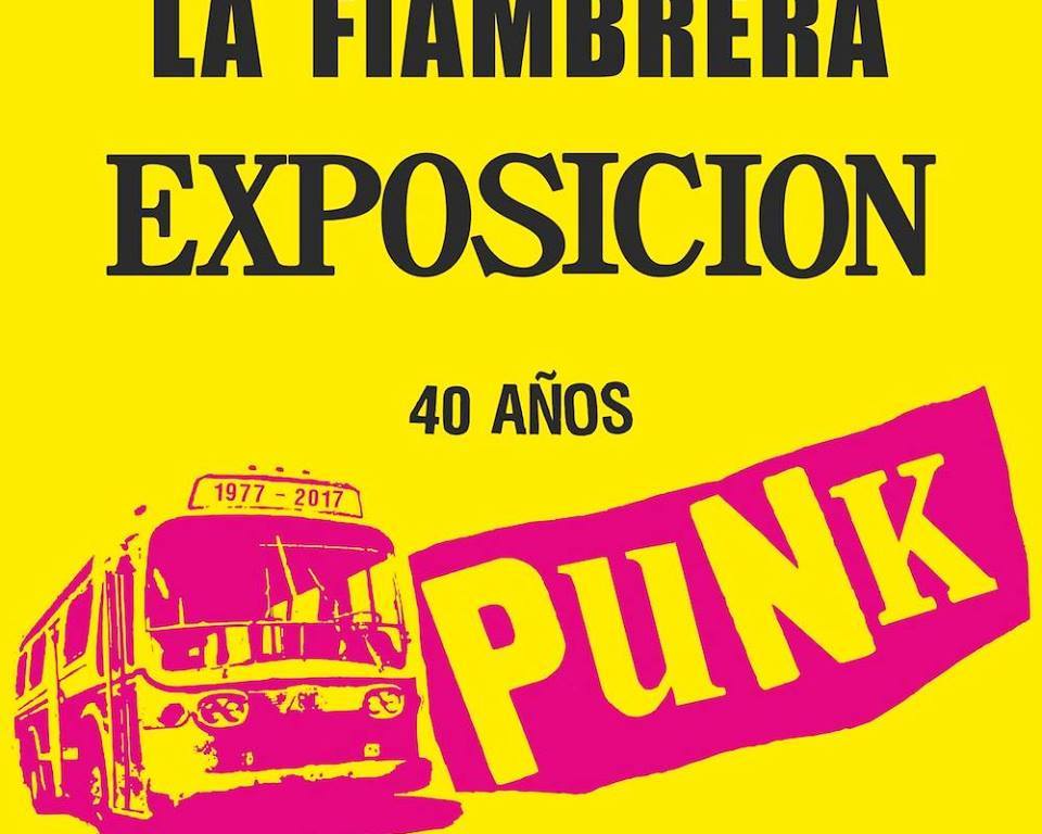 Exposición 40 años de punk en la galería La Fiambrera, de Madrid