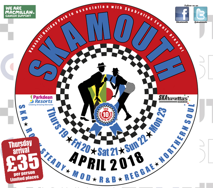 Skamouth Weekender 2018 line-up