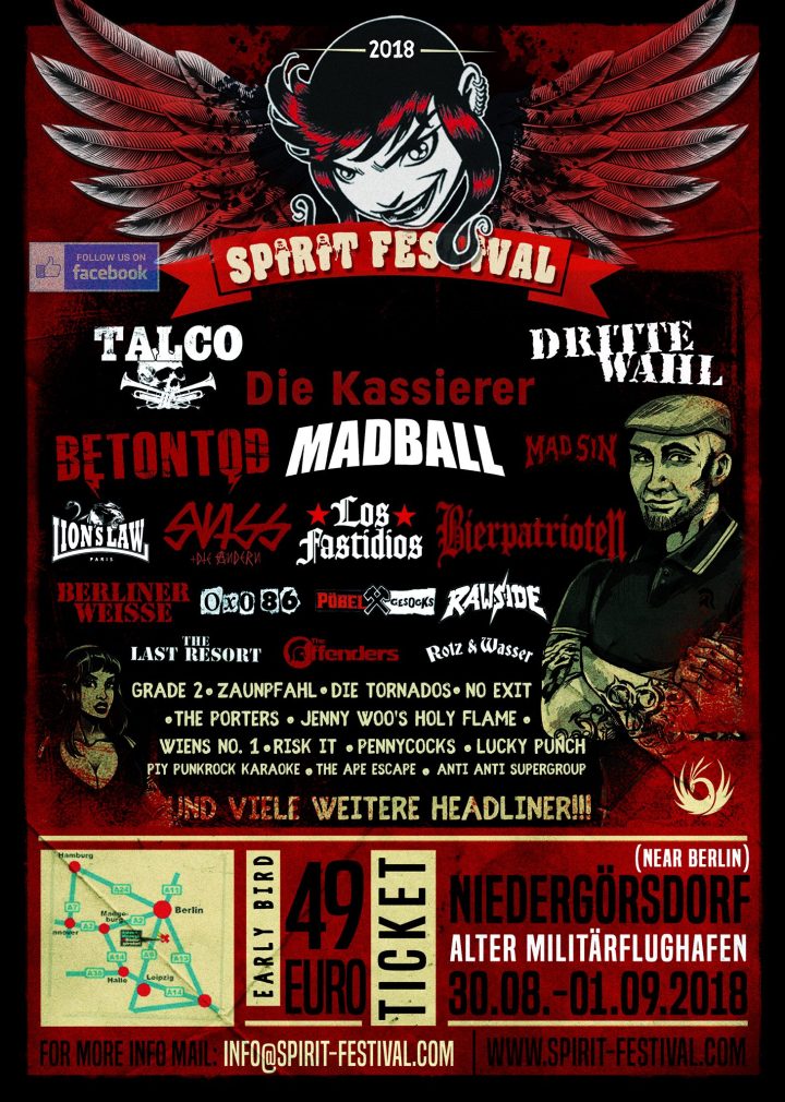 Spirit Festival 2018 line-up