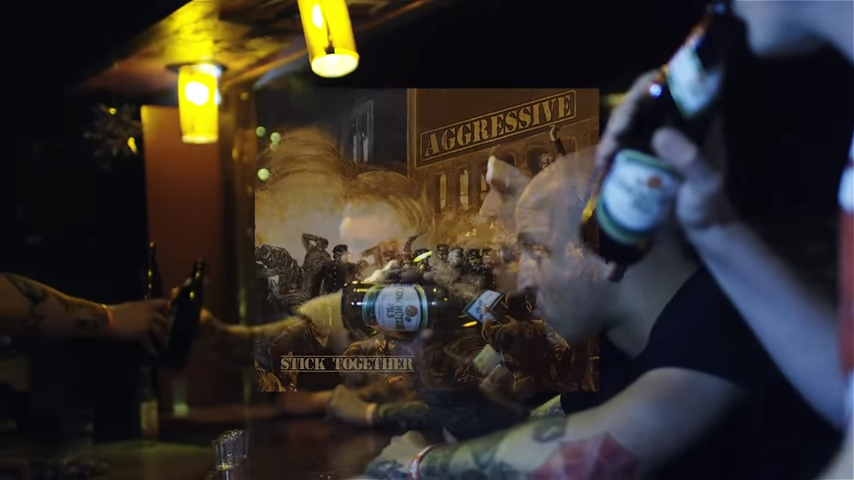 Aggresive: "Deep Inside" video from Stick Together (2018)