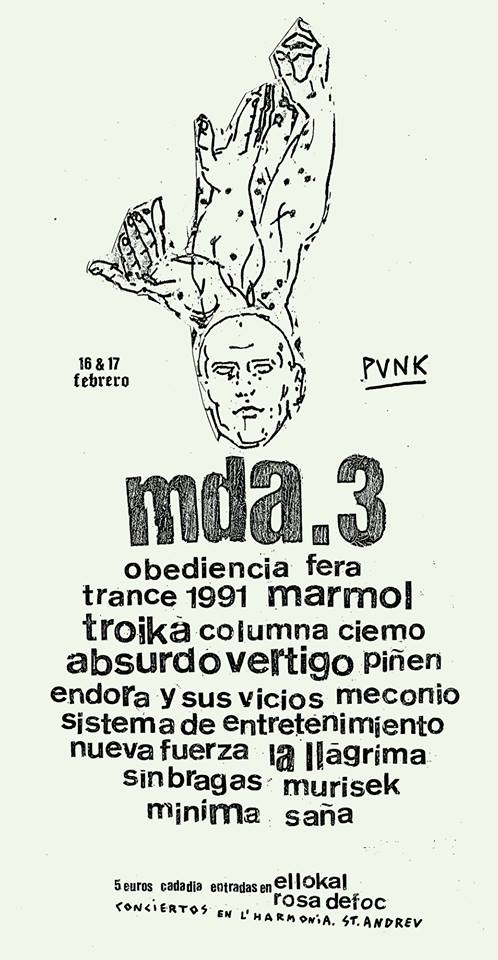MDA Vol. 3 @ Ateneu L’Harmonia (Barcelona)