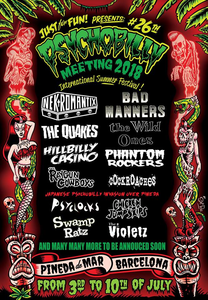 Cartel del Psychobilly Meeting 2018