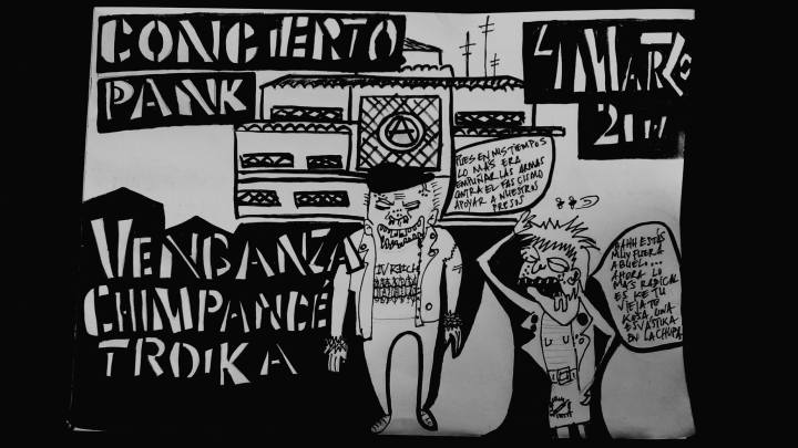 Concierto de Venganza + Chimpancé + Troika @ Madrid, 04/03/2018