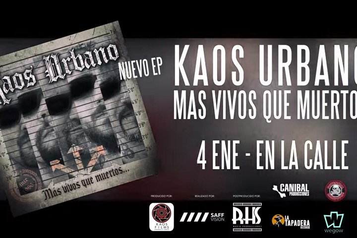 Nuevo EP de Kaos Urbano: Más Vivos Que Muertos (2018, Potencial Hardcore)