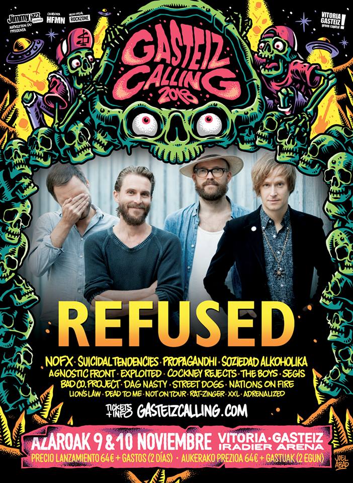 Refused @ Gasteiz Calling 2018