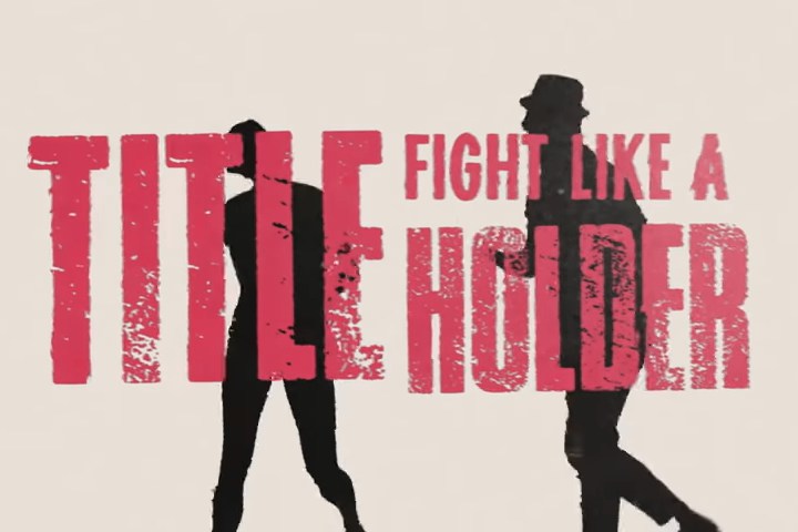 The Interrupters - "Title Holder",. lyric video from 'Fight the Good Fight" (Hellcat Rcs., 2018)