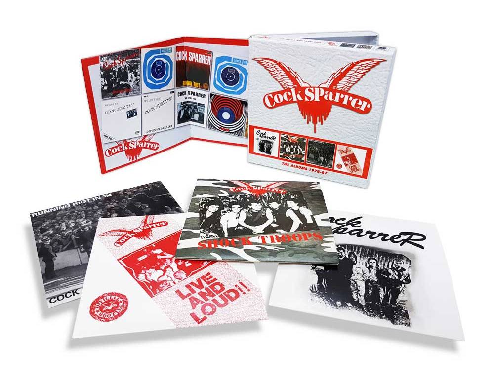 Cock Sparrer: The Albums (1978 – 1987) The first ever 4CD Box set featuring all the releases by Cock Sparrer between 1977 and 1987