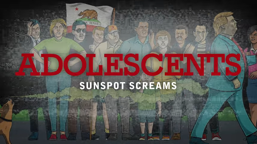 Adolescents: "Sunspot Screams", song taken from their upcoming album: 'Cropduster'