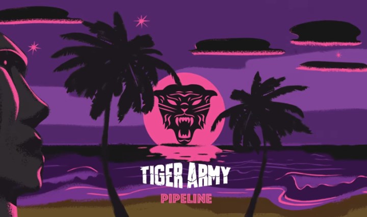 Tiger Army: "Pipeline", taken from Dark Paradise EP (Rise Records, 2018)