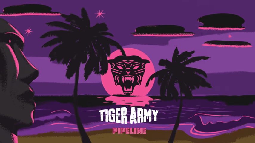 Tiger Army: "Pipeline", taken from Dark Paradise EP (Rise Records, 2018)