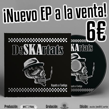 Nuevo EP de Deskartats. Xapats a L'Antiga 82018)