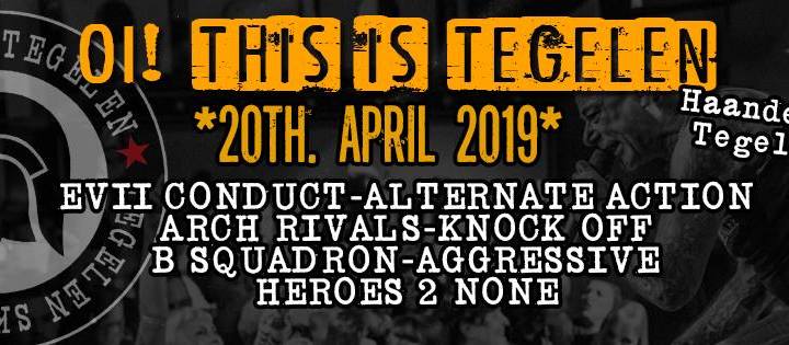 Oi! This Is Tegelen 2019 line's-up