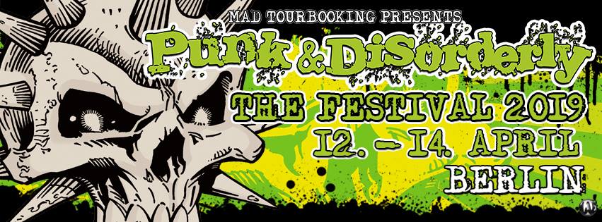 Punk & Disorderly 2019 line-up