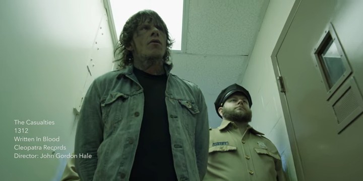 The Casualties: "1312", video taken from 'Written In Blood' album