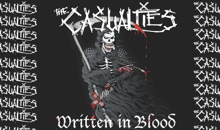 The Casualties: 'Written In Blood', new album 2018 / Nuevo disco de The Casualties: 'Written In Blood'
