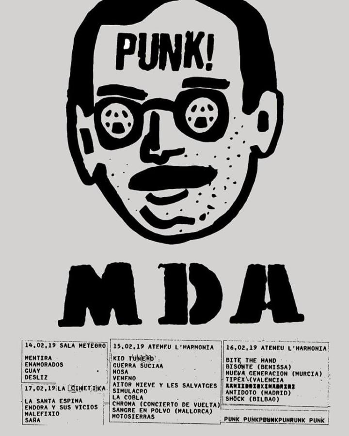 Horarios y reparto por días para el MDA de Barcelona, del 14 al 17 de febrero