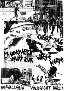 Cartel anunciando el Chaos-Tag de 1982 en Hannover